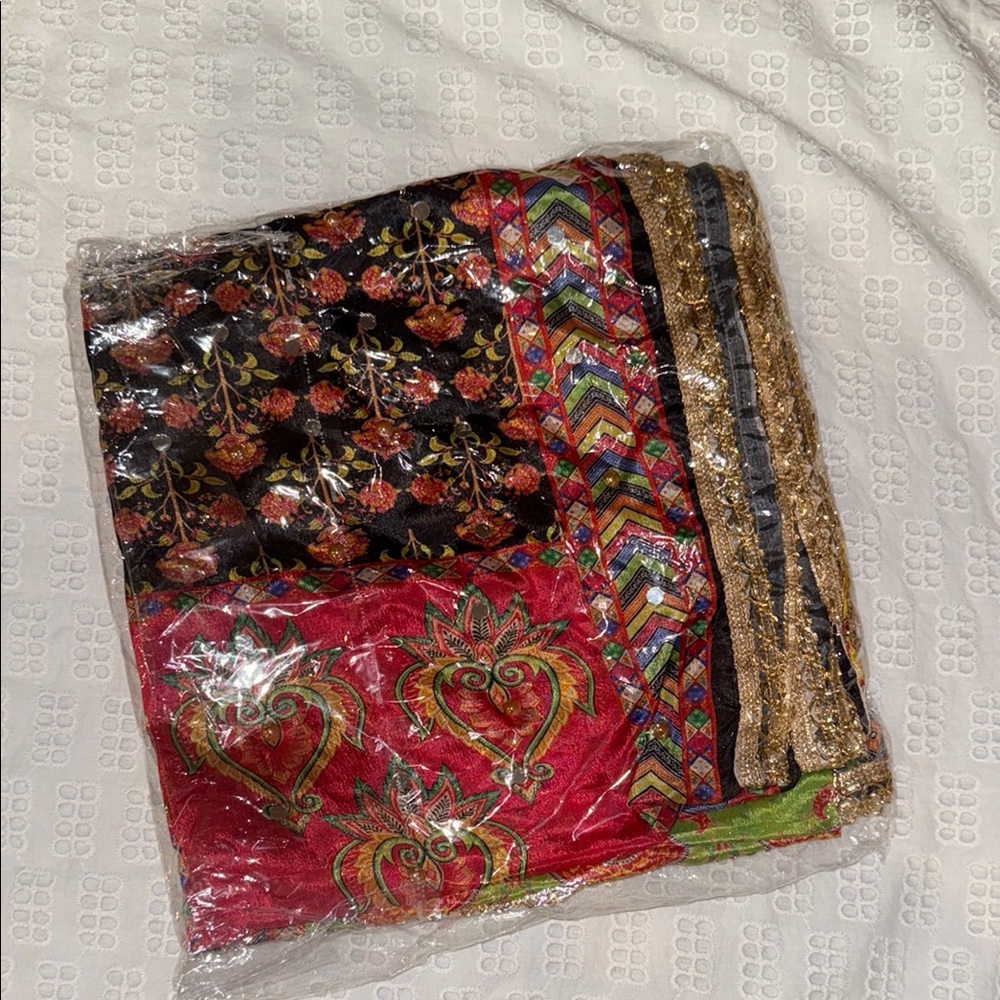 Colorful Patterned Pakistani Dupatta